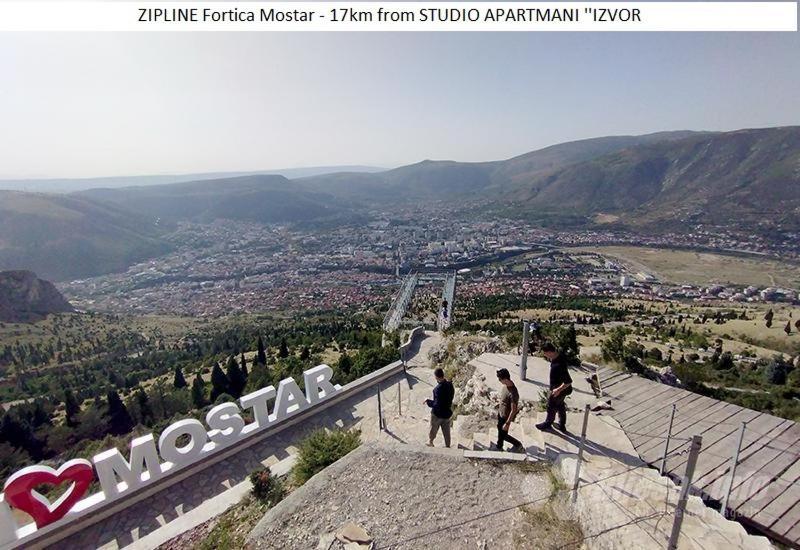 Studio Apartmani Izvor Blagaj Kültér fotó