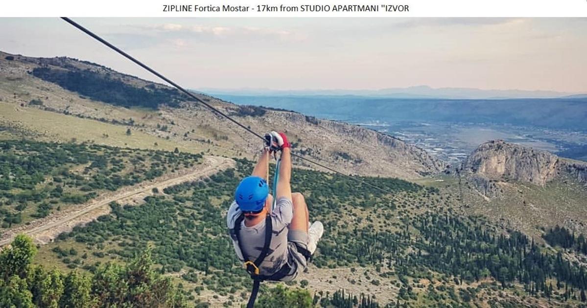 Studio Apartmani Izvor Blagaj Kültér fotó